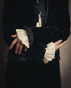 -SPECIAL- “CELINE” 80’s-90’s velvet frilled chain setup