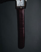 "Jean Paul GAULTIER" Curved Rectangular Dress Watch