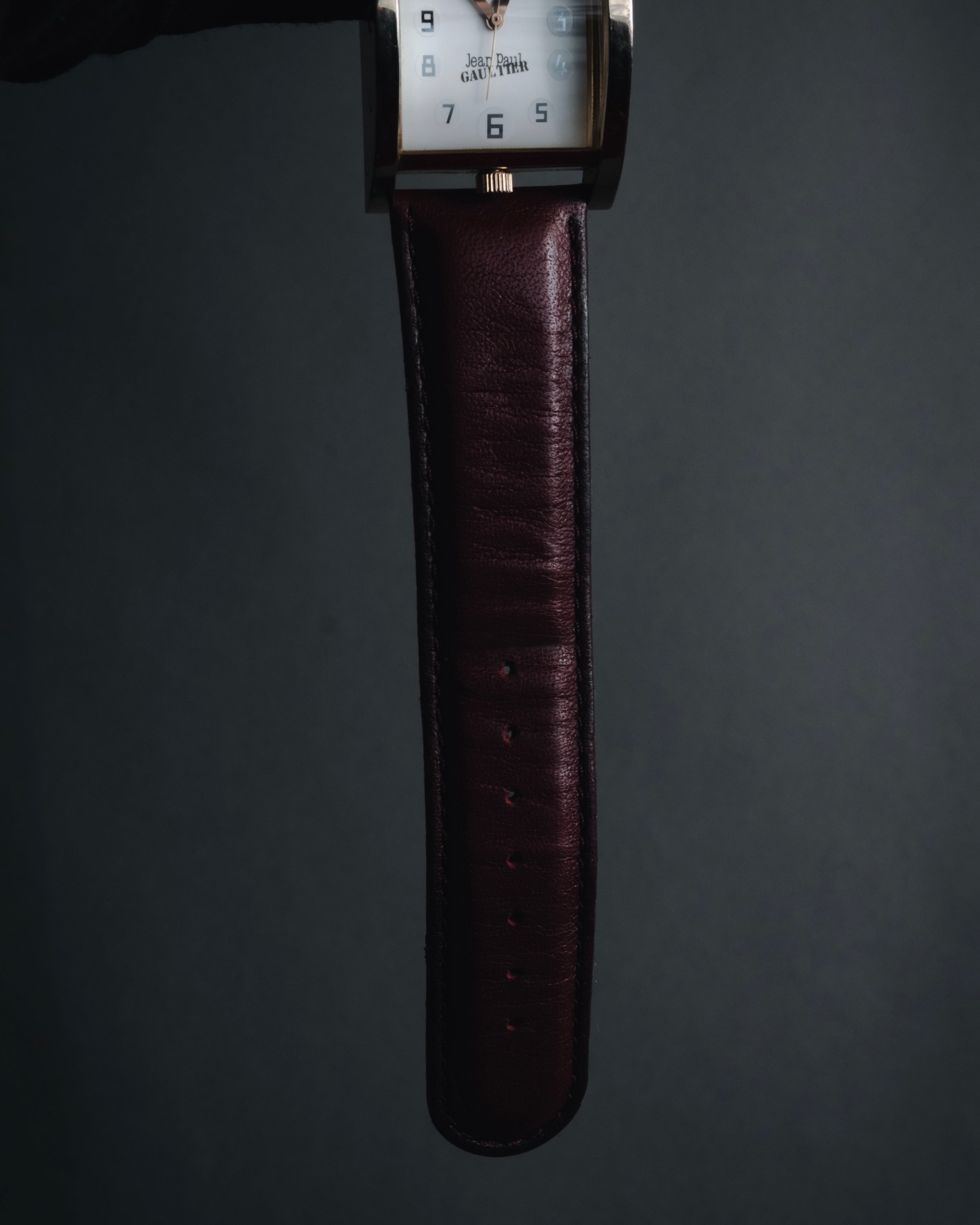 "Jean Paul GAULTIER" Curved Rectangular Dress Watch