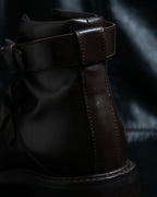 "PRADA" Belt design high cut boots