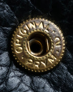 "MAISON MARGIELA" Grained leather envelope compact wallet