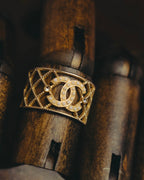 -SPECIAL- “CHANEL“ 2021 AW Pearl quilted CC ring
