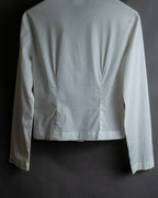 "CHANEL" 2005SS logo studs design shirt jacket