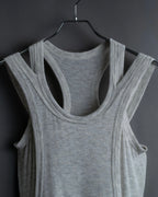 "Y's" Double layered beautiful silhouette tops