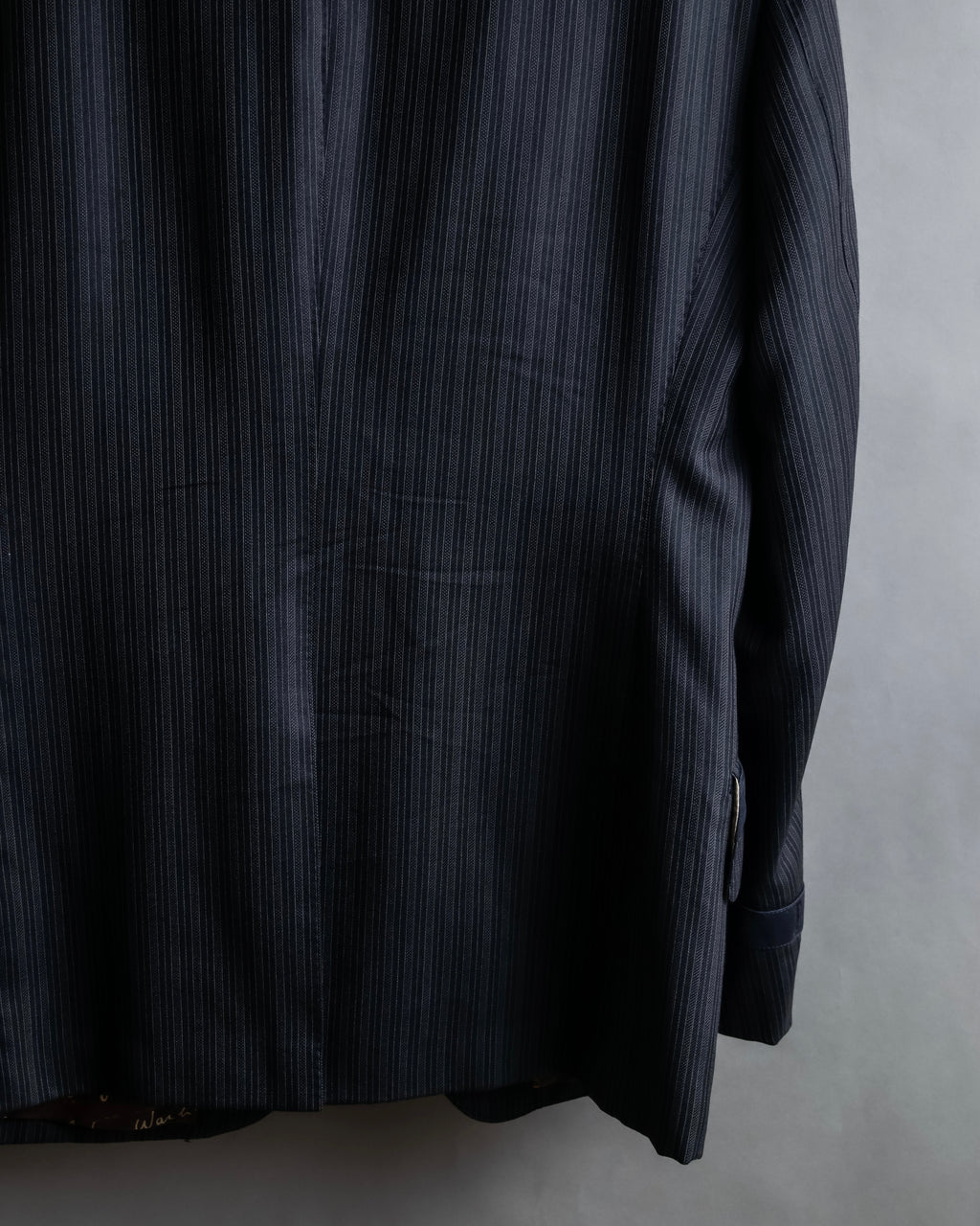 "PAUL SMITH" Satin-switched striped tailored jacket