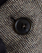 "BROOKS BROTHERS" Melange tweed three-piece suit