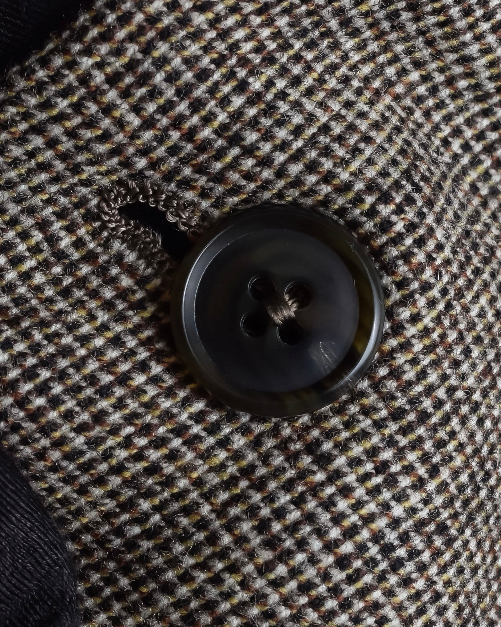 "BROOKS BROTHERS" Melange tweed three-piece suit