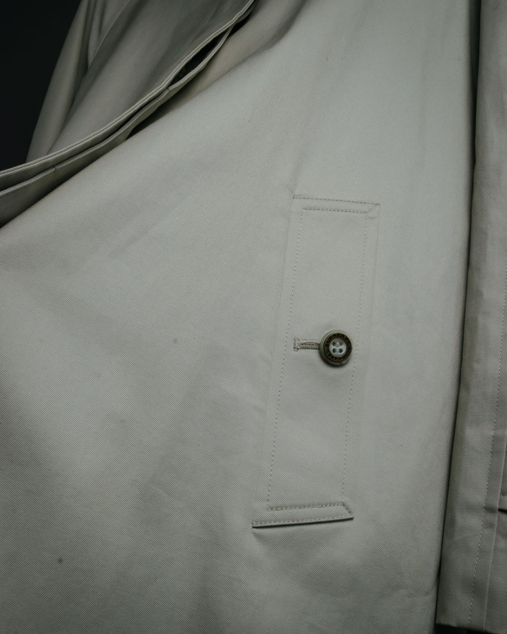 “BURBERRY BLUE LABEL” 2000’s Minimal balmacaan coat