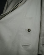 “BURBERRY BLUE LABEL” 2000’s Minimal balmacaan coat