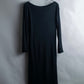 "GUCCI" Boat neck 100% rayon one piece