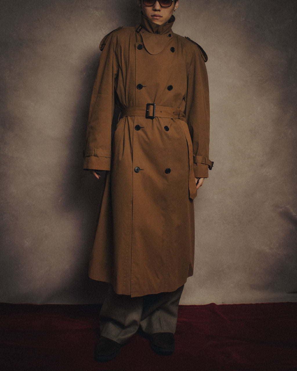 -SPECIAL- “Yves Saint Laurent” 90’s Japanese tailored trench coat