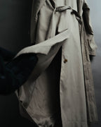 -MOOD MILLÉSIMES- 90’s oversized belted double long coat