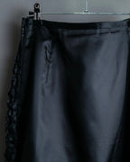 “tricot COMME des Garçons AD1999" Ribbon designed long skirt