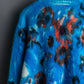 "PRADA" Abstract all-over print mohair blend knit