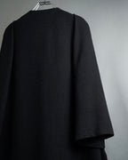 "GUCCI" Tom Ford period round neck flying squirrel long coat