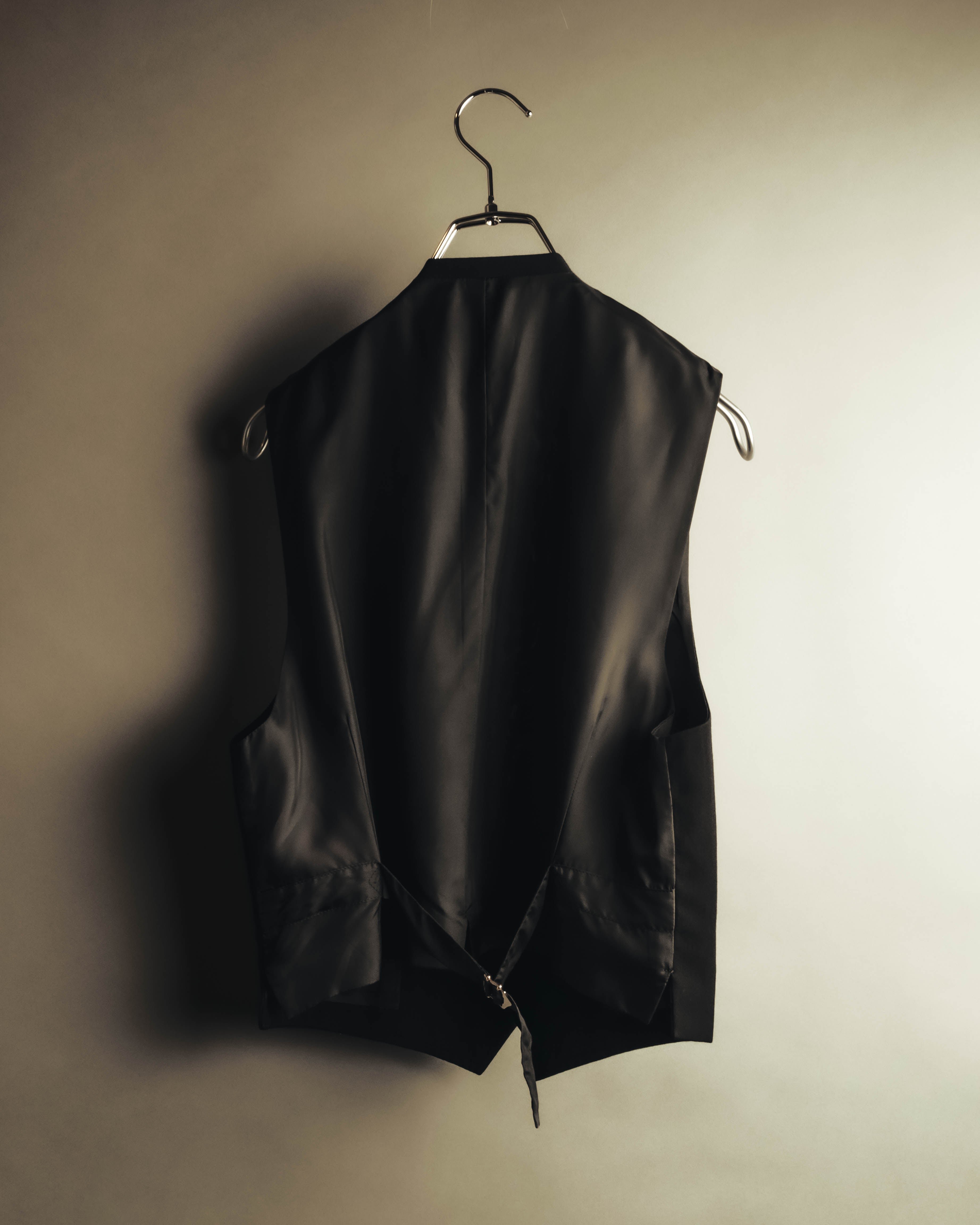 –SPECIAL– "tricot COMME des GARÇONS" 80's Tailored shawl-collar gilet