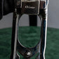 "Cartier" 2C logo motif buckle design leather belt