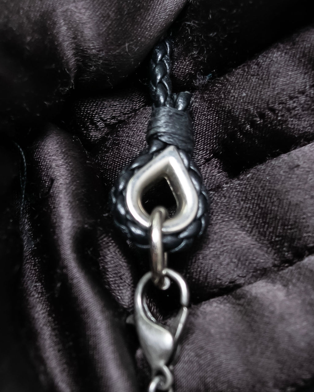 “Dolce&amp;Gabbana” Yellow crystal cross chain necklace