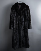 "GUCCI" Semi-custom atelier work fur long coat