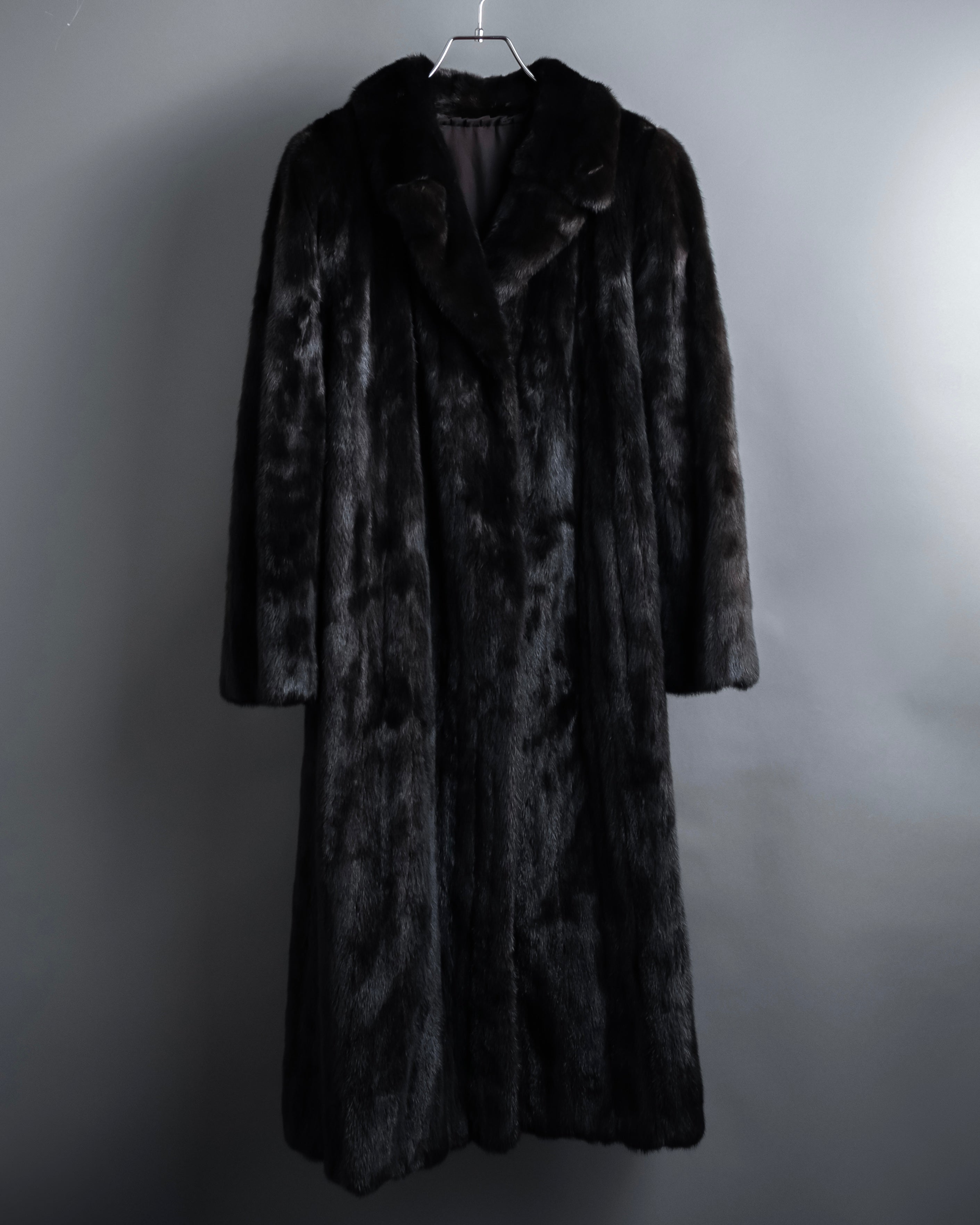 "GUCCI" Semi-custom atelier work fur long coat