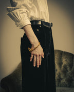 –SPECIAL– "CELINE" 90's Sculptural toggle chain bracelet