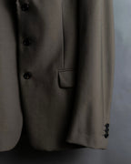 "PRADA" 3 button oversized tailored jacket