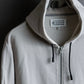 "MAISON MARGIELA" Drawstring design zip hoodie