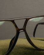 “Christian Dior monsieur” 70’s-80’s Tortoise aviator eyewear