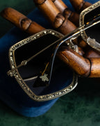 "GUCCI" Glitter design octagonal frame sunglasses