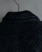 "DOLCE & GABBANA" Lightly brushed shaped tailored jacket