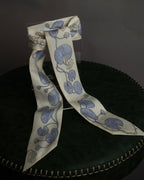 "HERMES" Un Jardin Sur le Nil silk twilly scarf