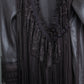 "ISSEY MIYAKE" Fringe design embroidered jacket