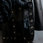 "Dolce & Gabbana" Silver stud design leather 2way coat