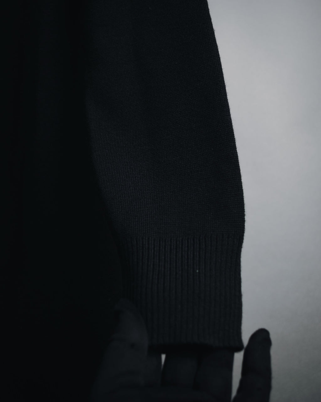 "HERMES" 00’s Minimal wool cashmere crewneck knit