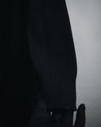 "HERMES" 00’s Minimal wool cashmere crewneck knit