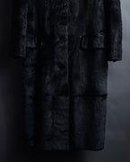 -SPECIAL- "Salvatore Ferragamo"
90's-00's A neat silhouette 100% lapin fur coat