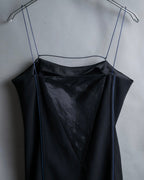 "BALENCIAGA" Piping material switching camisole