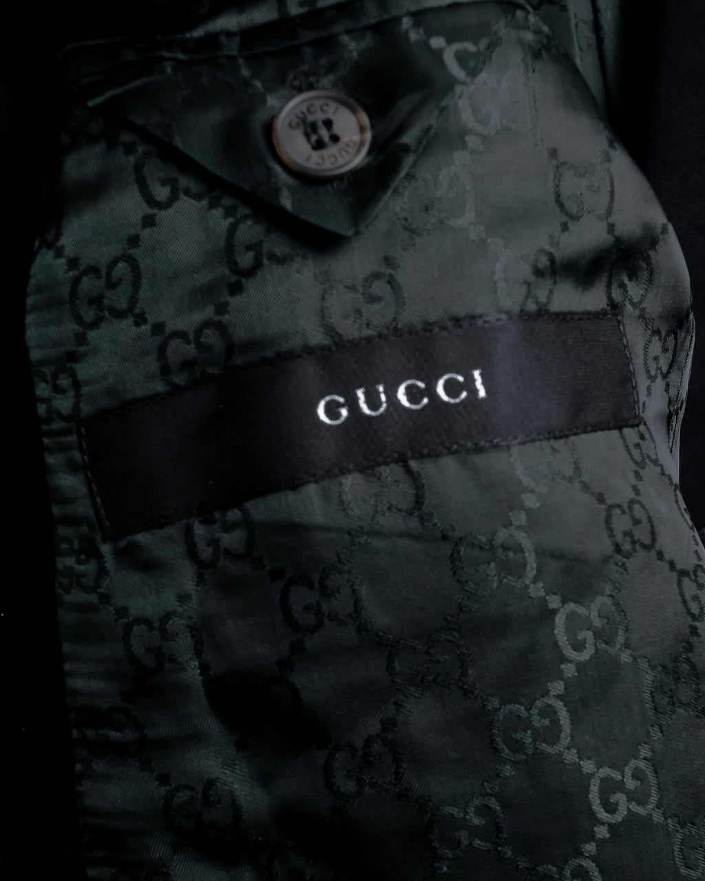 "GUCCI" 90's Tom Ford period classical tailored jacket