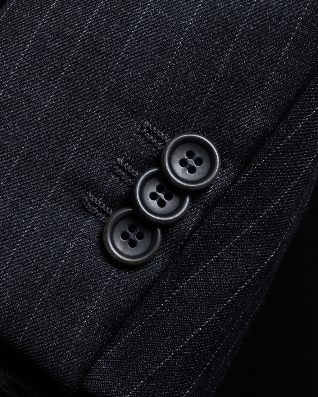 "ARMANI COLLEZIONI" Deep charcoal pinstripe set up
