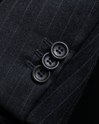 "ARMANI COLLEZIONI" Deep charcoal pinstripe set up