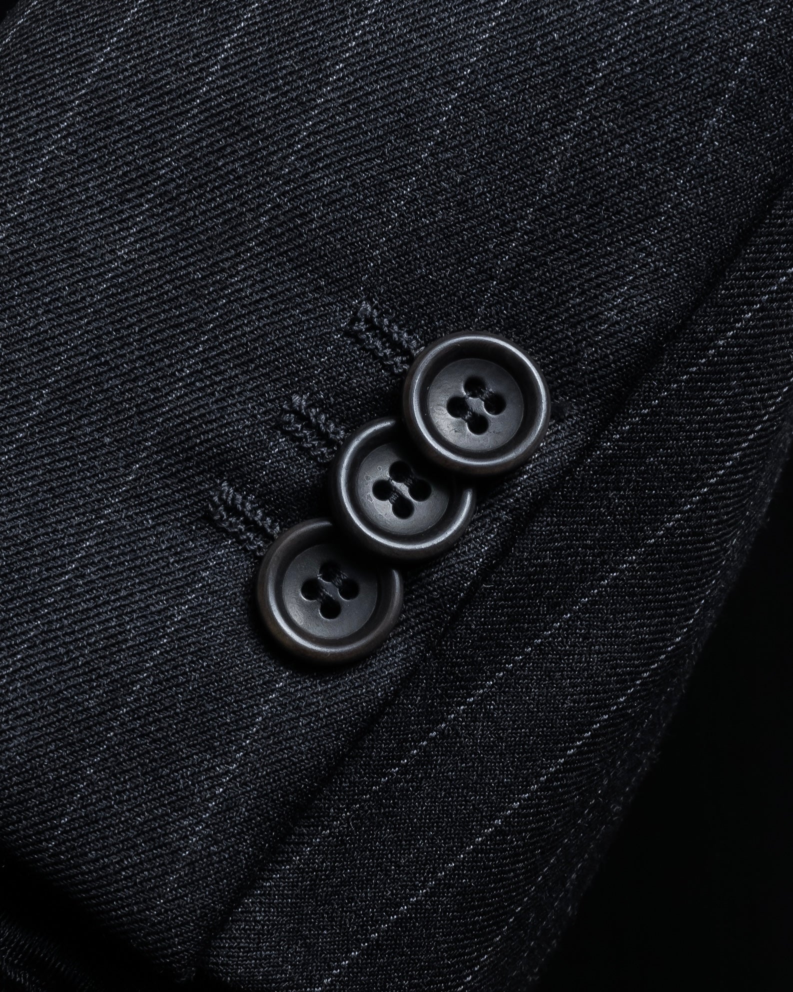 "ARMANI COLLEZIONI" Deep charcoal pinstripe set up