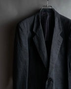 "COMME des GARCONS HOMME" 03SS fine all-over pattern cotton tailored jacket