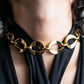"CHANEL" Choker style ethnic necklace