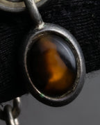 "Ralph Lauren" Circular toggle motif design silver bracelet