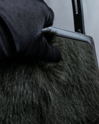 "CELINE" 2000's Made of pony leather one-handle bag