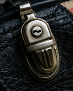 "BURBERRYS" Nova check canvas boston bag