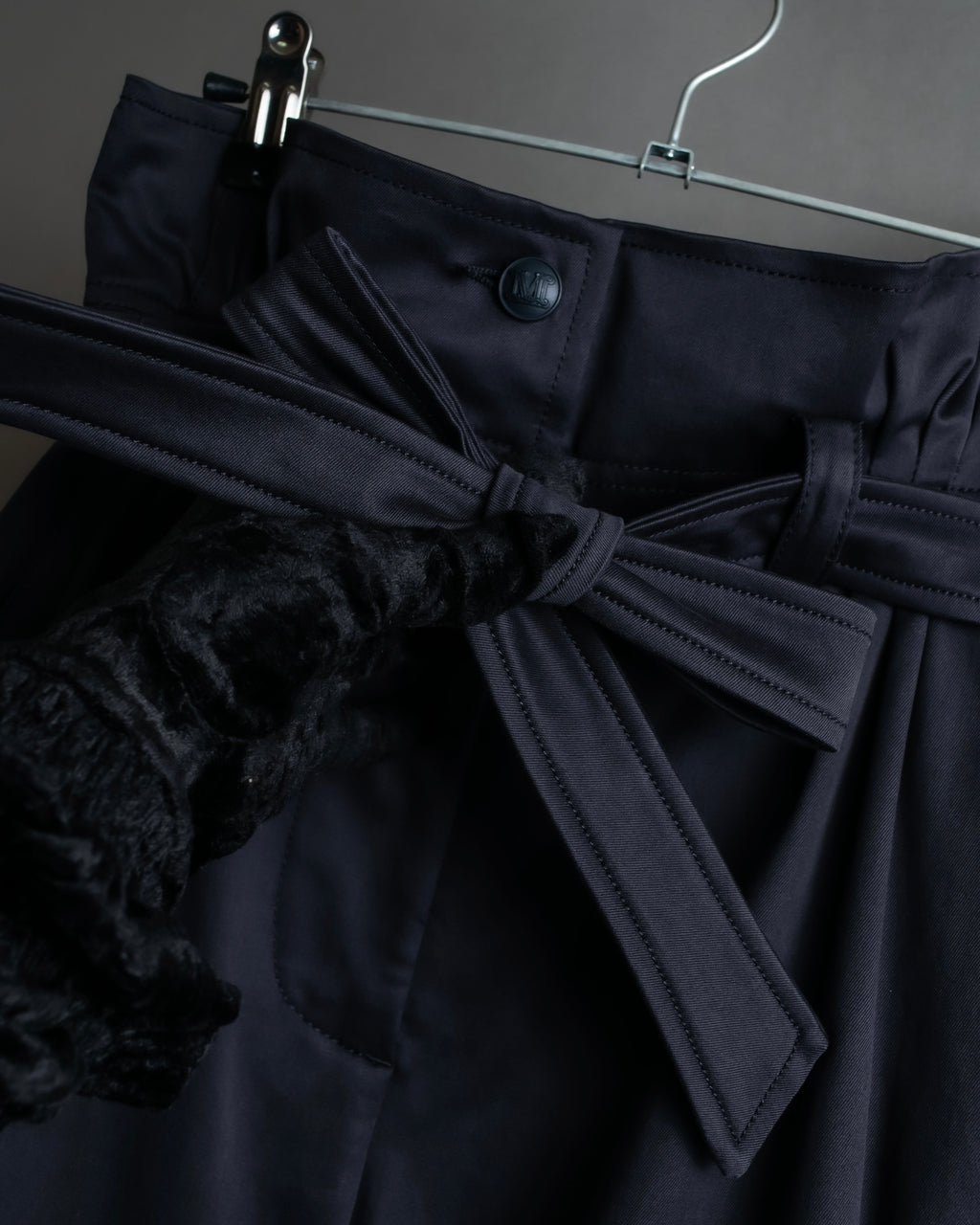 "Max Mara" Belted design super wide pants