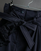 "Max Mara" Belted design super wide pants