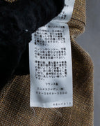 "HERMES" Gaultier period fringe design wrap skirt