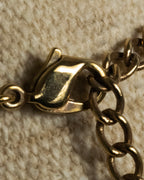 "Dior" CD logo iconic top design necklace